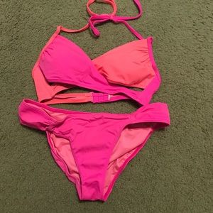 PINK swim suit set